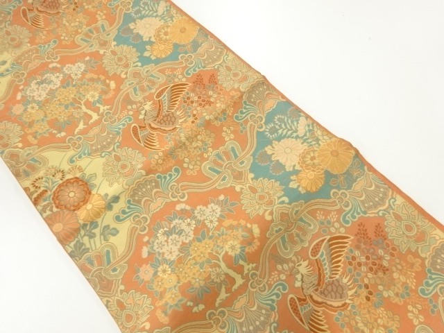 JAPANESE FUKURO OBI / WOVEN PHOENIX